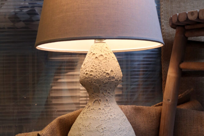 Hand-made lamp